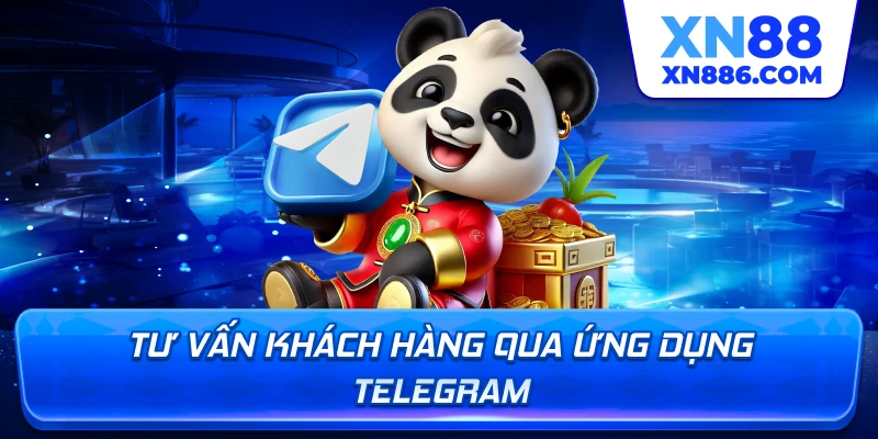 Tư vấn khách hàng qua ứng dụng Telegram